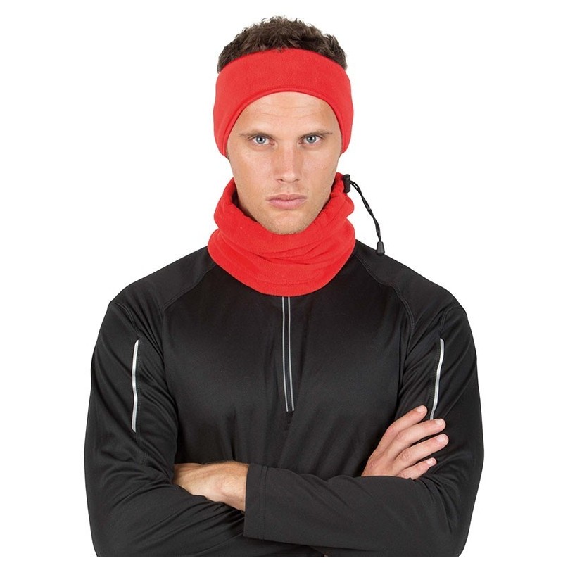 Scaldacollo pile rosso | Jucasport.it
