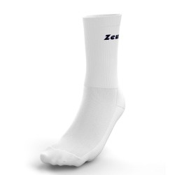 calza sportiva relax bassa zeus colore bianco