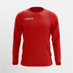 Felpa Zeus Sport Enea Rosso