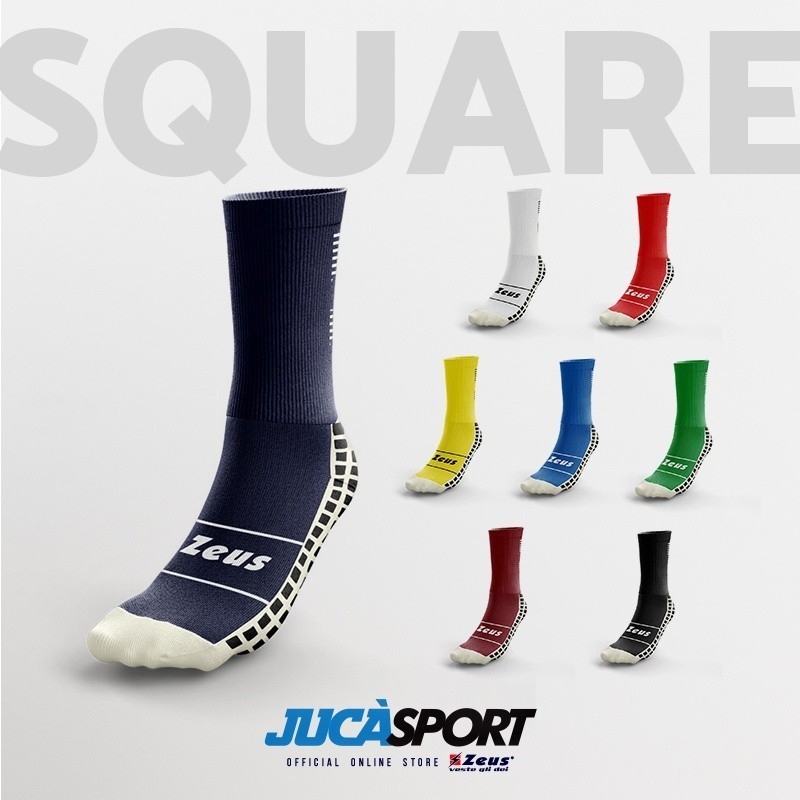 Zeus Calza Bassa Square Colori