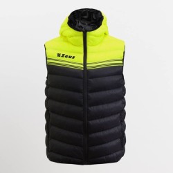 Smanicato Piumino Rodi Zeus Sport Giallo Fluo/Nero Fronte
