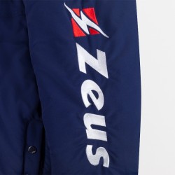 Zeus Giubbotto Panchina Blu Zeus Lettering Manica Sinistra