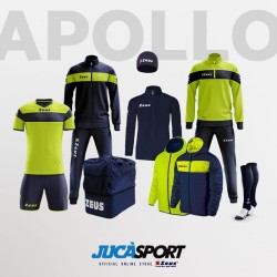 Box Calcio 8 Pezzi Apollo Blu Giallo Fluo | Store Ufficiale Italia Zeus Sport
