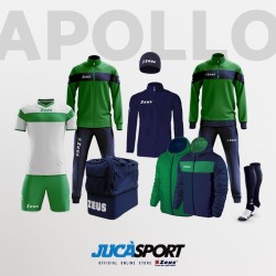 Box Calcio 8 Pezzi Apollo Blu Verde | Store Ufficiale Italia Zeus Sport