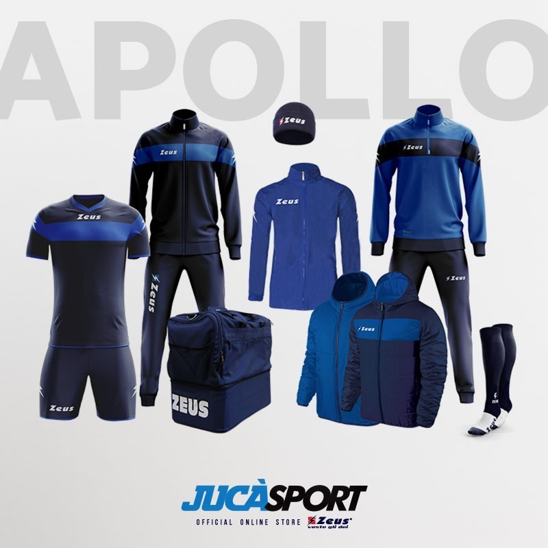 Box Calcio 8 Pezzi Apollo Blu Rolyal | Store Ufficiale Italia Zeus Sport