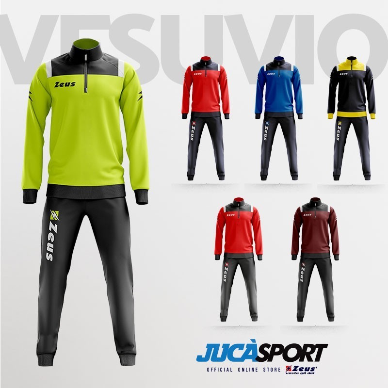 TUTA TRAINING VESUVIO ZEUS SPORT COLORI