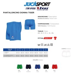 Pantaloncini Donna Volley | Store Ufficiale Italia Zeus Sport