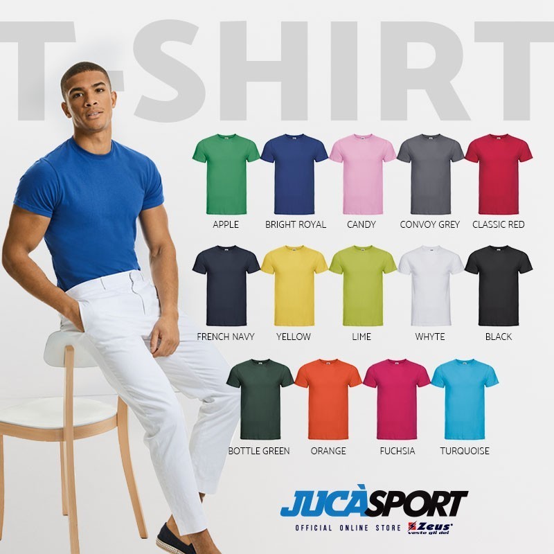 T-SHIRT MANICA CORTA TAGLIO SLIM LUNGO