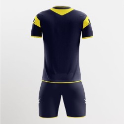 Kit Calcio Apollo Blu Giallo | Store Ufficiale Italia Zeus Sport
