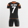 Kit Calcio Apollo Nero Arancio | Store Ufficiale Italia Zeus Sport