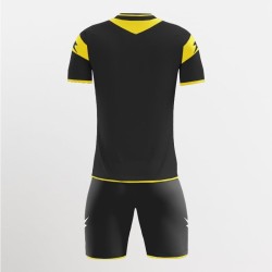 Kit Calcio Apollo Nero Giallo | Store Ufficiale Italia Zeus Sport
