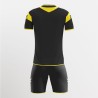 Kit Calcio Apollo Nero Giallo | Store Ufficiale Italia Zeus Sport