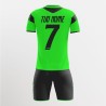 Kit Calcio Apollo Verde Fluo Nero | Store Ufficiale Italia Zeus Sport