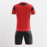 Kit Calcio Apollo Rosso Nero | Store Ufficiale Italia Zeus Sport