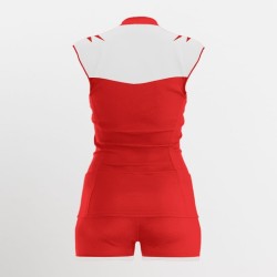Kit Volley Donna Sara Rosso Bianco| Store Ufficiale Italia Zeus Sport