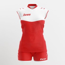 Kit Volley Sara Rosso Bianco