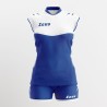 Kit Volley Donna Sara Electric Royal Bianco