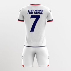 Kit Krystal Bianco-Rosso-Blu Spalle Personalizzato