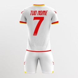 Kit Krystal Bianco-Giallo-Rosso Spalle Personalizzato