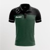 Polo Olympia Bikolor Verde Militare Nero