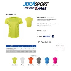 MAGLIA FIT ZEUS | Store Ufficiale Italia Zeus Sport