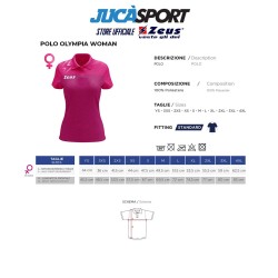 Polo Manica Corta Femminile | Store Ufficiale Italia Zeus Sport
