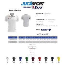 Polo Olympia Manica Corta | Store Ufficiale Italia Zeus Sport