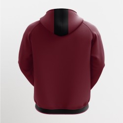 TUTA RODI CAPPUCCIO ZIP GRANATA | STORE UFFICIALE ZEUS SPORT