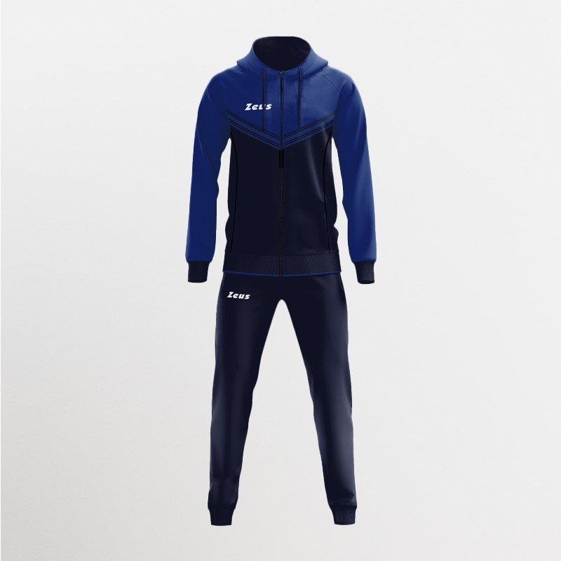 TUTA RODI CAPPUCCIO ZIP ROYAL | STORE UFFICIALE ZEUS SPORT