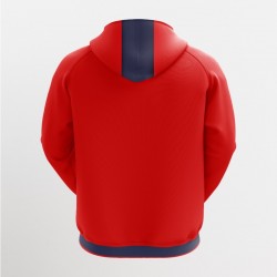 TUTA RODI CAPPUCCIO ZIP ROSSO | STORE UFFICIALE ZEUS SPORT