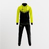 TUTA RODI CAPPUCCIO ZIP GIALLO FLUO | STORE UFFICIALE ZEUS SPORT