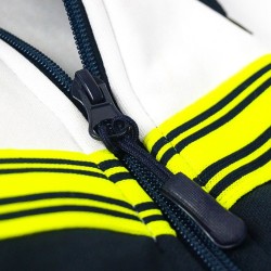 TUTA RODI CAPPUCCIO ZIP BIANCO BLU | STORE UFFICIALE ZEUS SPORT