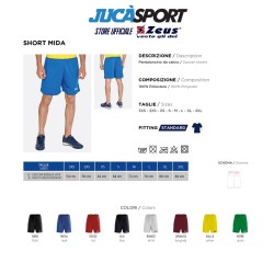 Pantaloncino Gara Allenamento Calcio | Store Ufficiale Italia Zeus Sport