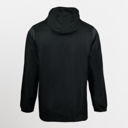 Giacca Pioggia Kway Zeus Monolith Nero Retro