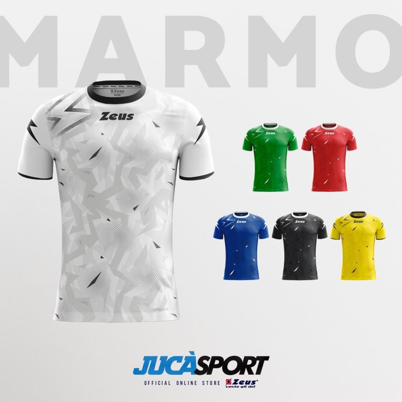 Shirt Calcio Marmo Manica Corta | Store Ufficiale Italia Zeus Sport