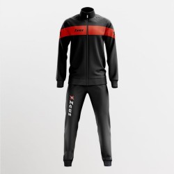 Tuta Apollo Nero/Arancio Fluo