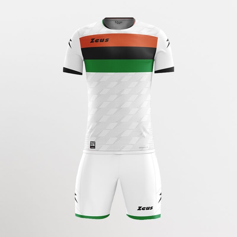 Kit Icon Bianco Arancio | Store Ufficiale Italia Zeus Sport