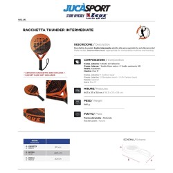Racchetta Padel Carbonio Livello Medio | Store Ufficiale Italia Zeus Sport