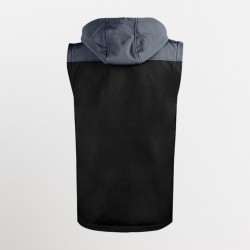 SMANICATO SOFTSHELL CAPPUCCIO E ZIP NERO | STORE UFFICIALE ZEUS SPORT