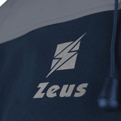SMANICATO SOFTSHELL CAPPUCCIO E ZIP BLU  | STORE UFFICIALE ZEUS SPORT