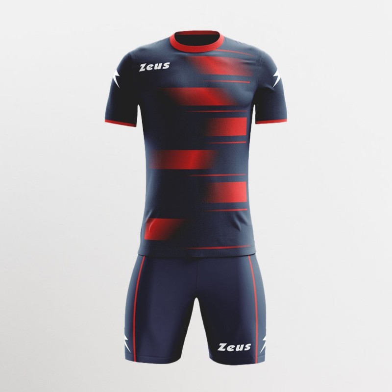 KIT CALCIO KOSMO BLU/ROSSO | STORE UFFICIALE ITALIA ZEUS SPORT