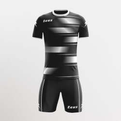 KIT CALCIO KOSMO NERO/BIANCO | STORE UFFICIALE ITALIA ZEUS SPORT