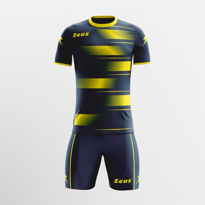 KIT CALCIO KOSMO BLU/GIALLO | STORE UFFICIALE ITALIA ZEUS SPORT