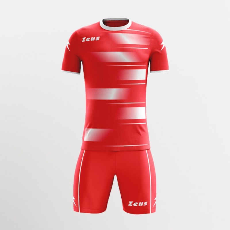 KIT CALCIO KOSMO ROSSO/BIANCO | STORE UFFICIALE ITALIA ZEUS SPORT