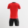 KIT CALCIO KOSMO ROSSO/NERO | STORE UFFICIALE ITALIA ZEUS SPORT