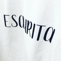 MAGLIETTA BIANCA COTONE DONNA ESAURITA | FASHION T-SHIRT