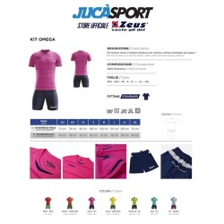 KIT CALCIO VOLLEY OMEGA | JUCASPORT STORE UFFICIALE ZEUS SPORT