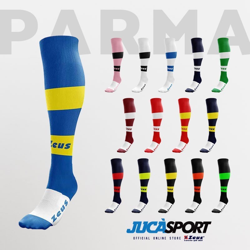 CALZE GIOCO/ALLENAMENTO CALCIO CALCETTO BASKET VOLLEY RUGBY ZEUS SPORT