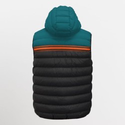 SMANICATO ZEUS RODI CON CAPPUCCIO NERO VERDE PETROLIO | JUCASPORT.IT