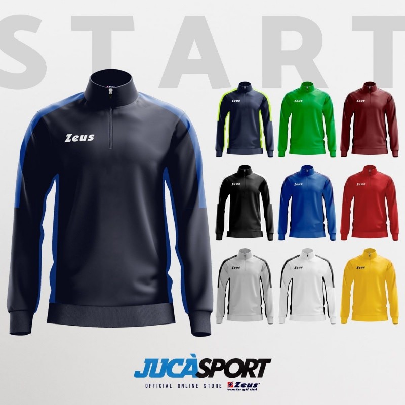 FELPA TRAIN START BAMBINO | TEAM LINE | STORE UFFICIALE ZEUS SPORT